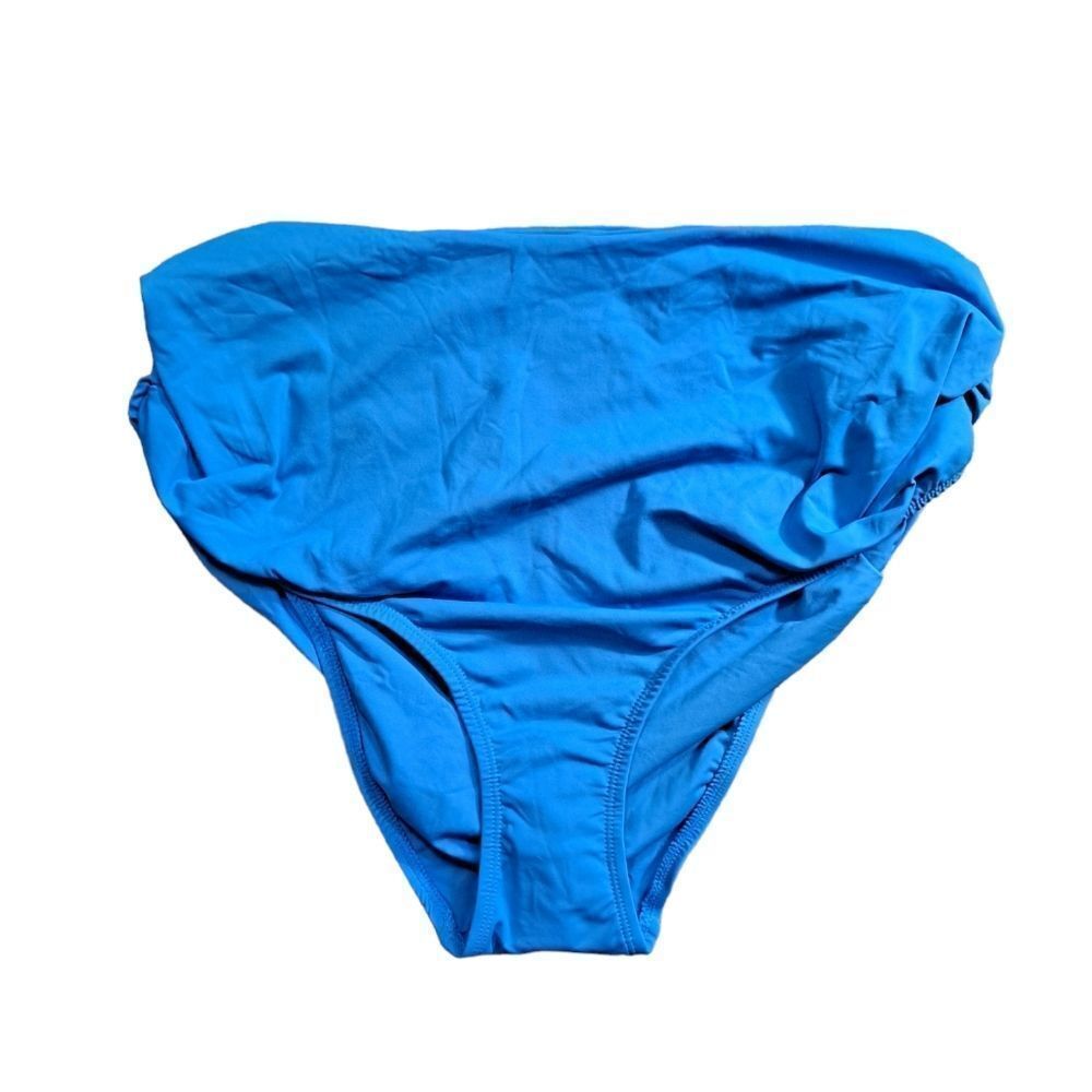 Anne Cole Convertible Bikini Bottom Blue 18W